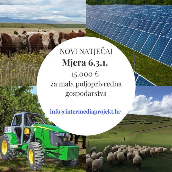 Mjera 6.3.1. Mala poljoprivredna gospodarstva