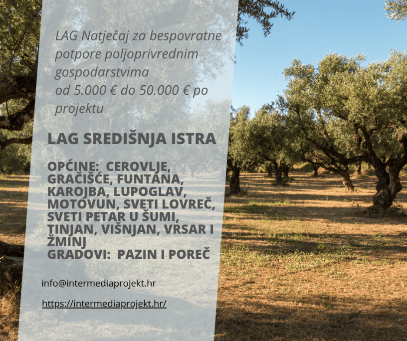LAG SREDIŠNJA ISTRA Natječaji 2025.